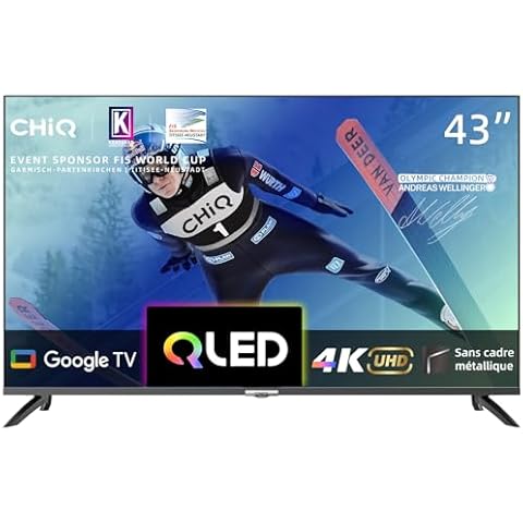 Téléviseur CHIQ U43QM8G 43 Pouces Cover