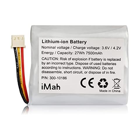 iMah Replacement Battery 300-10186 for ADT Command Smart Security Panel | 3.6V 27Wh Cover