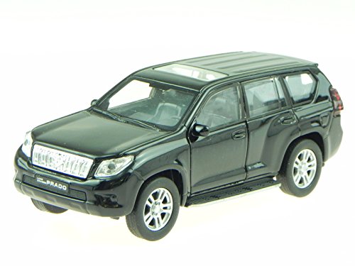 Preisvergleich Produktbild Toyota Land Cruiser Prado 2010 schwarz Modellauto 43630 Welly 1:34