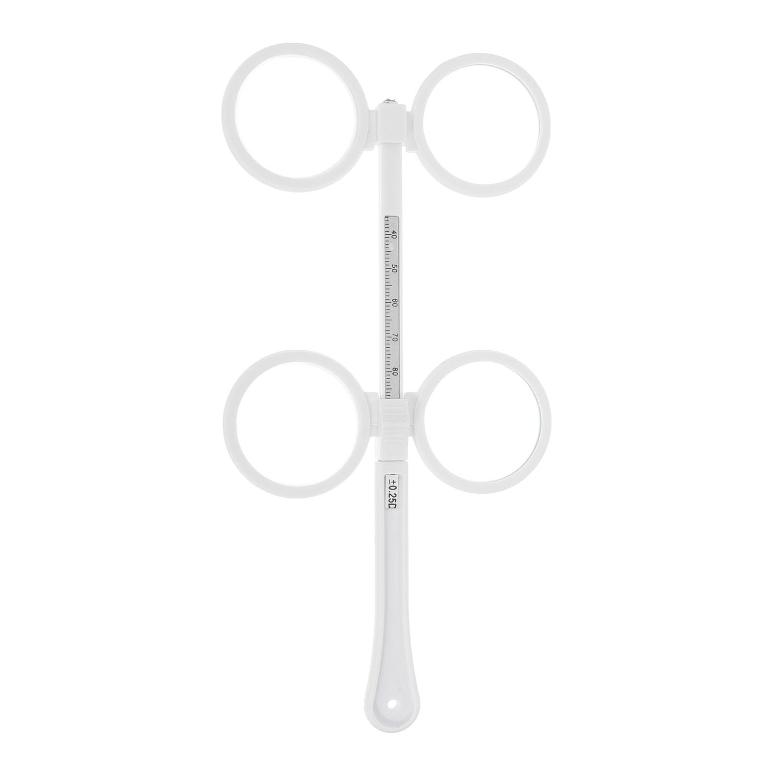 iplusmile ±25° Adjust Optical Flipper Optometry Plastic Flip Trial Lens 2 Lens PD Scale