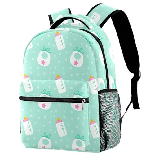 Sac à dos pour filles et garçons grand format 29.4x20x40cm imprimé ludique