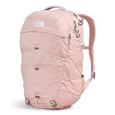 The North Face Women's Borealis Commuter Laptop Backpack, Pink Moss Dark Heather/Gardenia White, One Size