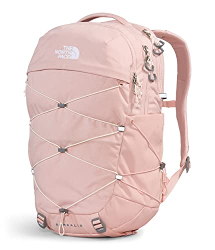 Image of The North Face Women's Borealis Commuter Laptop Backpack, Pink Moss Dark Heather /Gardenia White, One Size