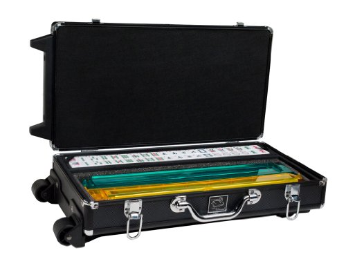 American Mahjong Set - Estuche de Aluminio con Ruedas miniatura 2