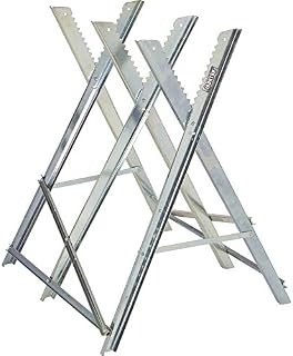 Ironton Adjustable Steel Sawhorse - 330-Lb. Capacity