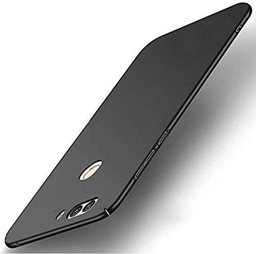 HOBBYTRONICS Slim Profile and Fine Edges Back Cover for Honor 9N (Black)