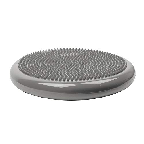 Kabalo Grey Stability Disc Wobble Cushion Balance Pad Fitness Accessory with Free Pump Included! - Image 2