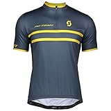  SCOTT RC Team 20 2019 - Camiseta de Ciclismo Corta, Color Azul y Amarillo, XXL (58)