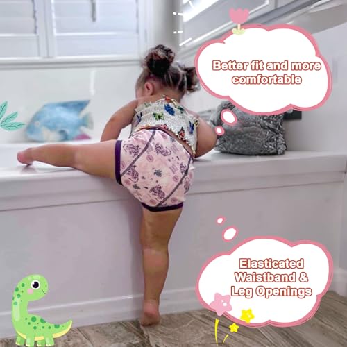 Image of MooMoo Baby Training Underwear for Boys and Girls Absorbent Toddler Training Pants for Girs 2T-7T