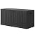 KAMABOKO Deck Box, 72 Gallon Resin Indoor and Outdoor Storage Boxes Waterproof for Garden Tools, Pool Accessories Storage Bench, Patio Furniture and Cushions with Lockable Lid, Black