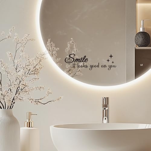 Vinilo adhesivo decorativo con frase motivacional 9x2.9 pulgadas miniatura 3