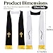 Eorbow 1 Pack Wedding Reversible Stole with Tassels, 75 Inch Clergy Mass Stoles with Cross, White Embroidered Priest Sash Stole, Pastor Shawl for Wedding Officiant Clergy Robe Cassock