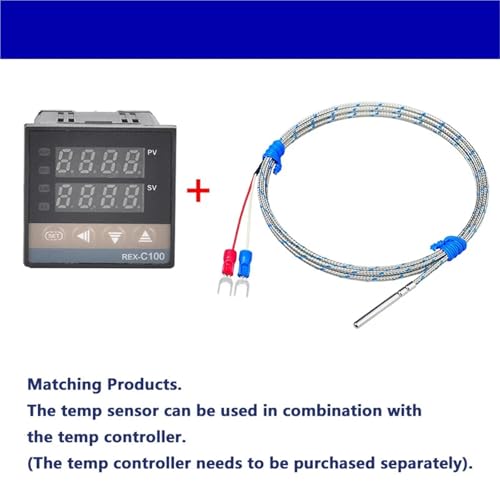 Thermocouple de type K anti-interférence avec câble blindé 5m pour four - 7