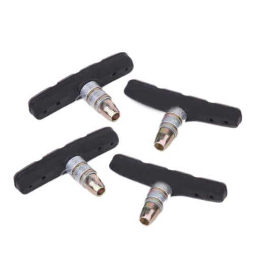 Generic 2 Pairs Bicycle Accessories MTB V Brake Pads Blocks Stop Black (B07L14SLLN) Amazon Price History, Amazon Price Tracker