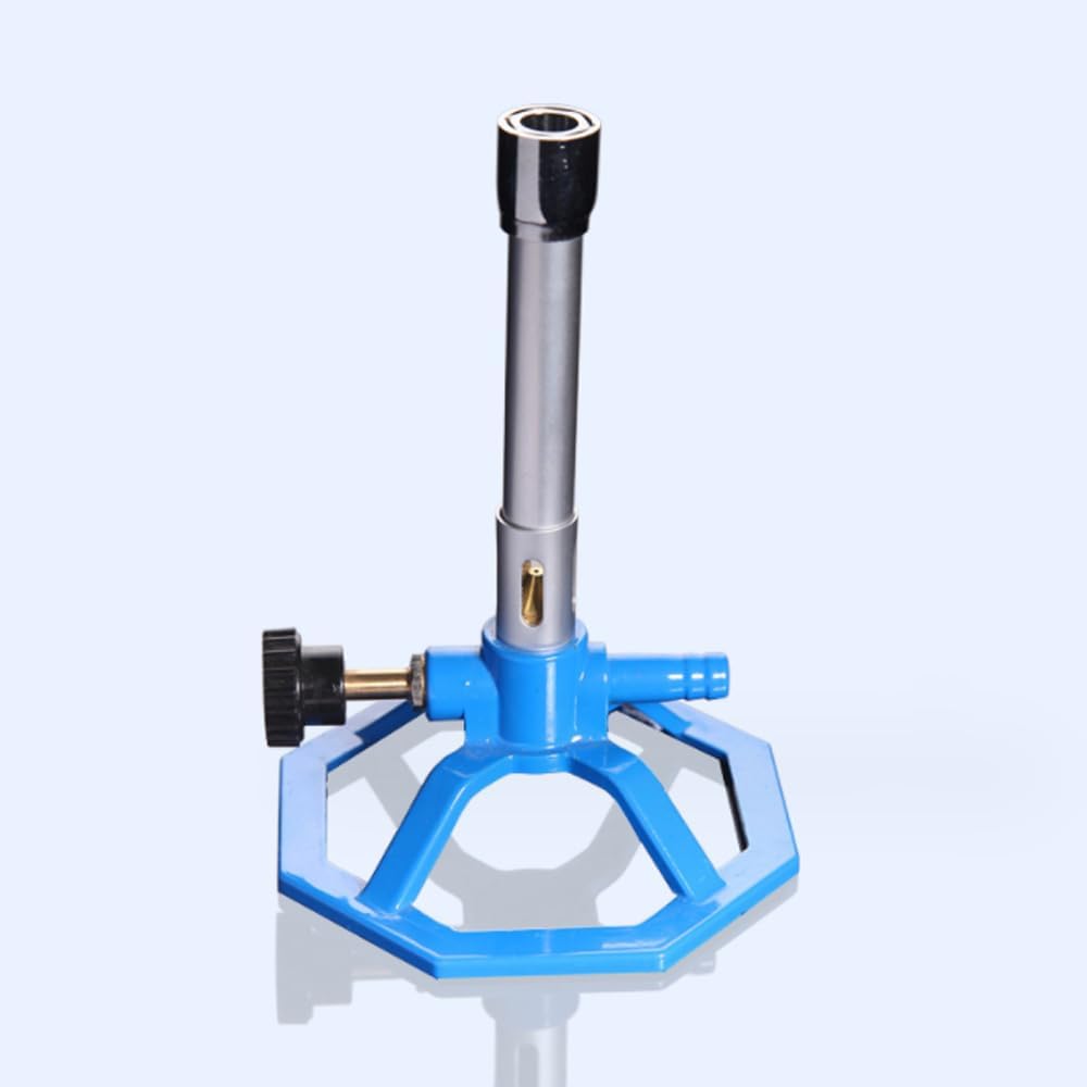 Portable Bunsen Burner, Heated Blowtorch with Air Flow Regulating Valve, Suitable for Laboratories, Jewelry Stores, Clinics