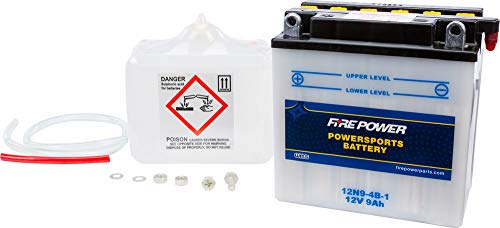 Fire Power Battery W/ACID Honda CB175 Super Sport 1969-1973