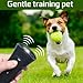 Pet Gentle Anti Barking Device, 2025 New Petgentle Dog Training Device, Handheld and Portable Dog Training with LED, Stop Barking, Jumping, Aggression, for All Dogs(1pc)