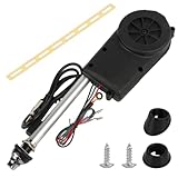 Koauto 12V Car Automatic Antenna Kit Universal Signal Amplifier Retractable Car Radio Antenna Access