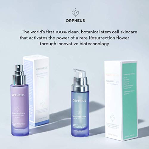 Orpheus All-In-One Plant Stem Cell Face Serum - Award Winning - With Collagen Stimulating Peptide Complex, Hyaluronic Acid, Niacinamide And Vitamin C | 1.0 Oz. 100% Pure. Vegan #TOP5