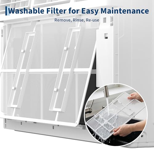 Image of GarveeHome 8000 BTU Window Air Conditioner with Remote Control