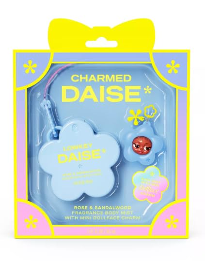 DAISE Mini Body Mist + Charm Lowkey 1.01 fl oz- Mini Size, Includes Charm, Body Mist