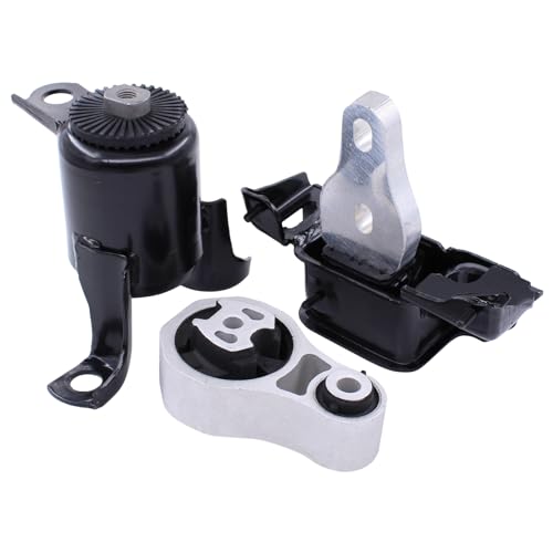 ApplianPar Engine Motor and Transmission Mount with Rear Torque Strut Mount Kit for Ford Fiesta 2011-2014 1.6L Automatic