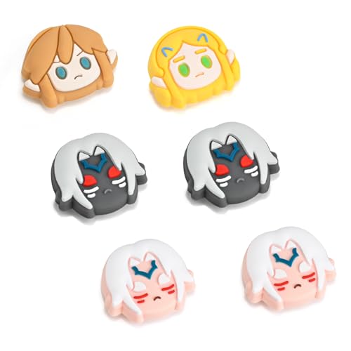 Encuentra la mejor selección de Ponte guap los más solicitados. 15 DLseego - 6 tapas de agarre para el pulgar para Nintendo Switch, tapas de palanca de mando, funda de silicona suave para botones Joy Con controladores, protector para el pulgar,...