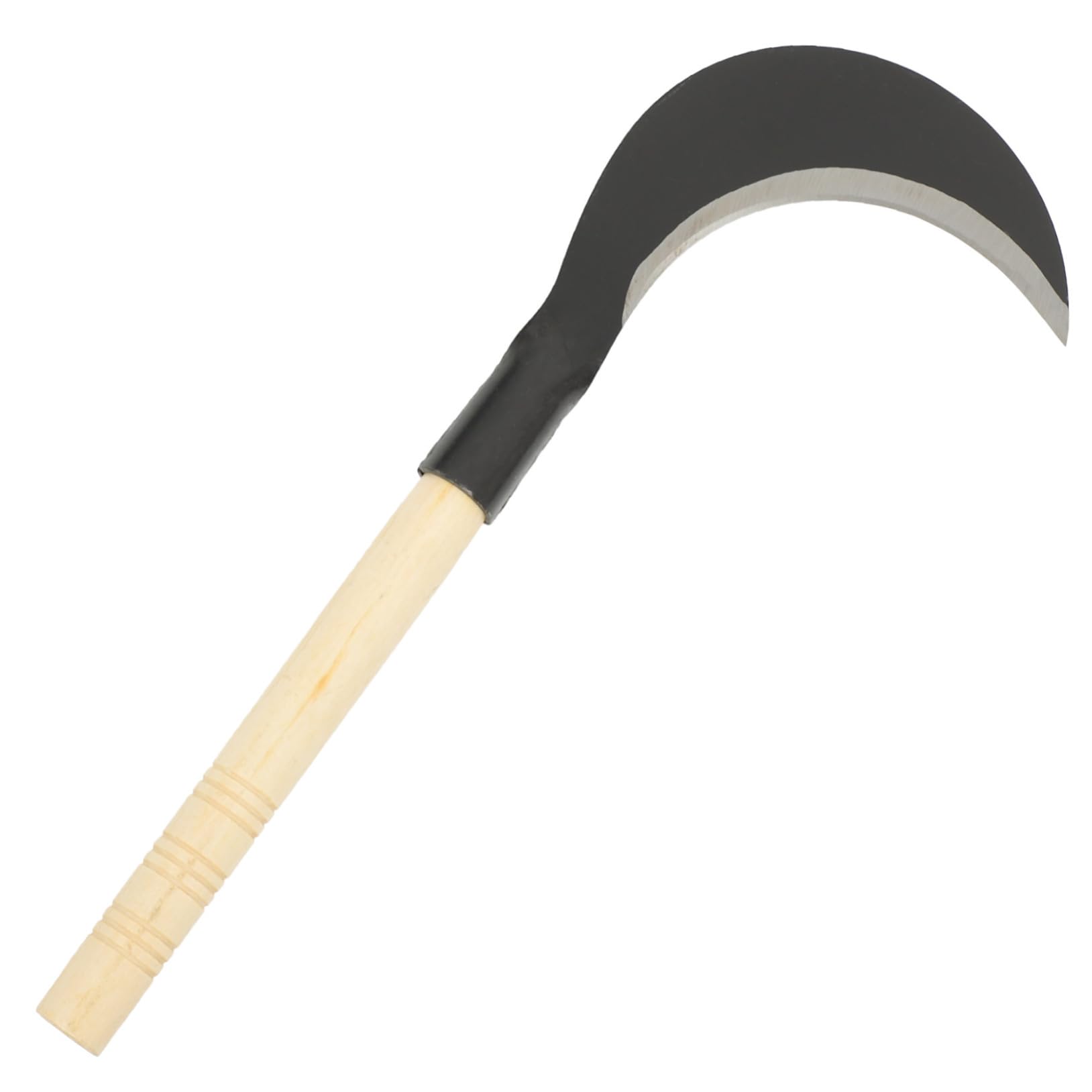 FUNOMOCYA Long Handle Scythe Manganese Steel Blade Hand Hoe Garden Tool for Weeding Grass Knife Gardening Hand Weeder Tools