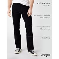 Wrangler Herren Durables Regular Fit Jeans, Schwarz (Black), 33W / 36L – Ansicht 4