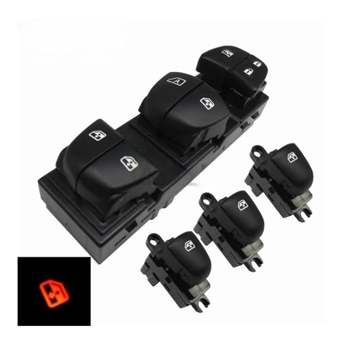 Commande lève-vitre interrupteur de vitre électrique X-Trail Altima - 3