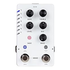 OUSIKA Pédale de préampli Pédale d’effets de Guitare numérique avec 14 emplacements de Sauvegarde prédéfinis Pédale d’effet de Guitare de Simulation d’armoire intégrée Tuner - Les Beatles, Paul McCartney, John Lennon, RIngo Starr, George Harrison OUSIKA Pédale de préampli Pédale d'effets de Guitare numérique avec 14 emplacements de Sauvegarde prédéfinis Pédale d'effet de Guitare de Simulation d'armoire intégrée Tuner – Image 2