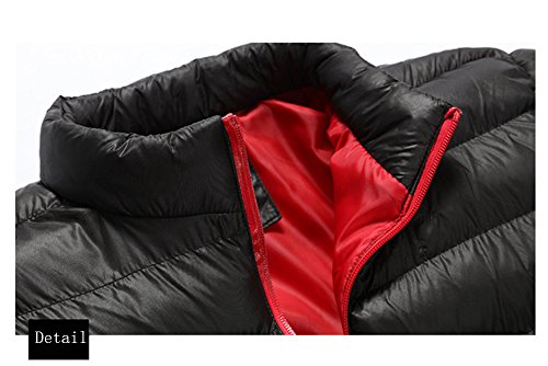 LaoZan Uomo Impermeabile Giacca Invernale Cappotto...