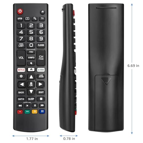 Image of Universal Remote Control for LG Smart TV for All Models LCD, LED, 3D and HDTV Smart TVs