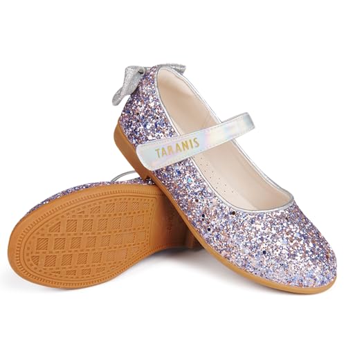 Toddler Girls Flats Mary Jane Sparkly Girl Dress Shoes School Party Shoes3