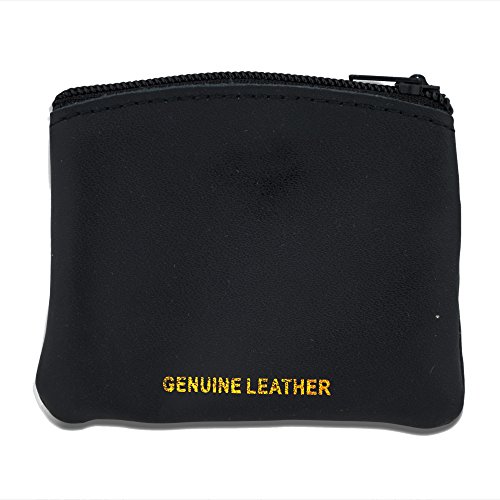 Gold Stamped Cross Leather Burse Pyx or Rosary Case with strap2