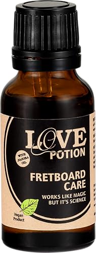 Ortega Guitars Love Potion Fretboard - Veganes Pflegeöl für Griffbrett - Mit Jojobaöl - 20 ml (OLP-FB)