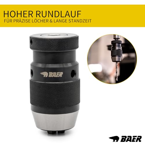 Mandrin auto-serrant 0,2-16 mm BaerCoil pour changer vos forets sans clé