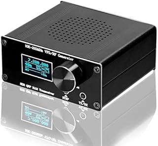 JUNSHUNTONG HF VFO for Ham SDR QRP Transceiver,20K-220MHz RF Generator Superheterodyne Receiver Debugger,Tcxo Clock,S-Meter, 20 Band presets