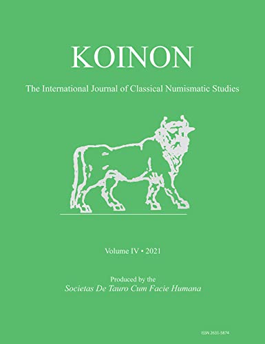 Koinon, 2021: The International Journal of Classical Numismatic Studies