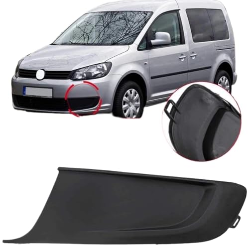 Rejilla embellecedora de parachoques izquierdo para Touran y Caddy 2010-2014, ajuste OE 5