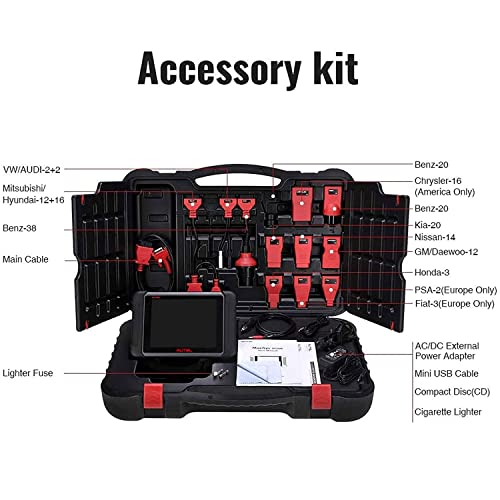 Autel Scanner Maxisys Ms906, 2023 Newest Automotive Scan Tool With Bi-Directional Control, Key Fob Programming, Ecu Coding, 36+ Service, Oil Reset, Abs, Srs, Advanced Version Of Maxidas Ds708 Ds808 #TOP6