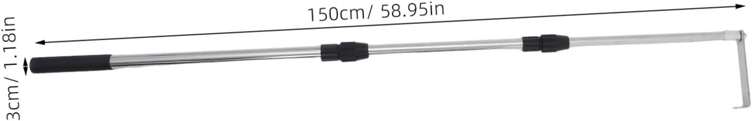 Telescoping Truck Bed Cargo Grabber Tool Heavy Duty Reach Tool for Pickup Trucks Warehouses Homes Multi Use Extendable Grabber for Efficient Retrieval