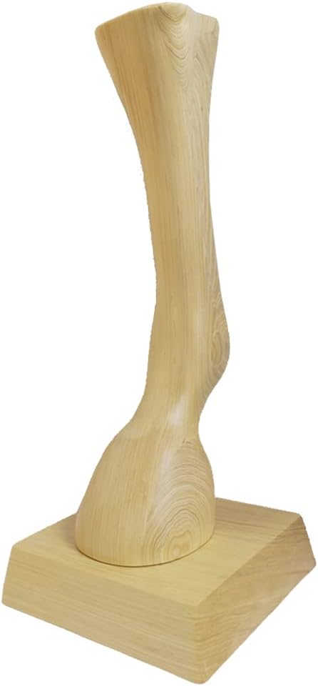 Kukin Wooden Horse Leg Mannequin for Horse Knee Guard displays