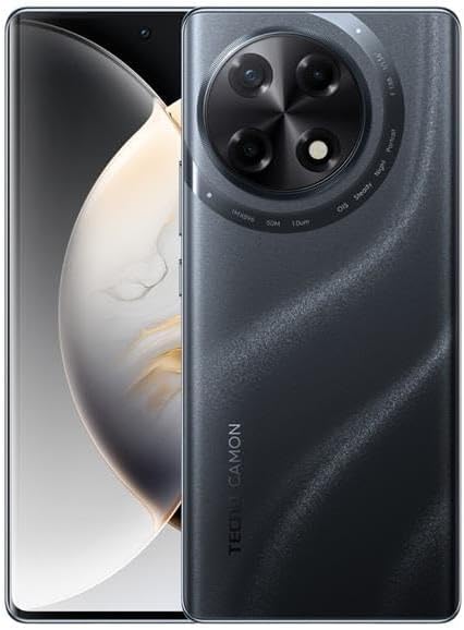 Tecno Camon 30S 8GB Ram 256GB Siyah CLA5 (Tecno Türkiye Garantili) - Görsel 1