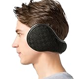 JOEYOUNG Foldable Ear Warmers Winter Earmuffs for Men Women, Ear Cover Skiing