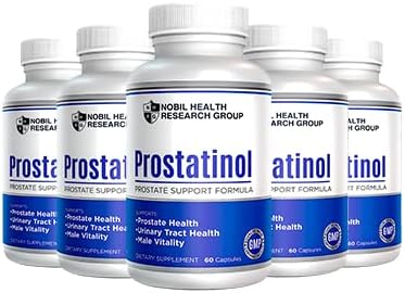 Prostatinol - Suplemento de próstata para hombres - Reduce los viajes al baño, promueve el sueño nocturno, apoya la función urinaria y ayuda al