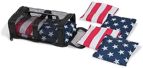 EastPoint Sports Stars & Stripes Bean Bags 6" 16oz Bean Bags - 8 Count image 3