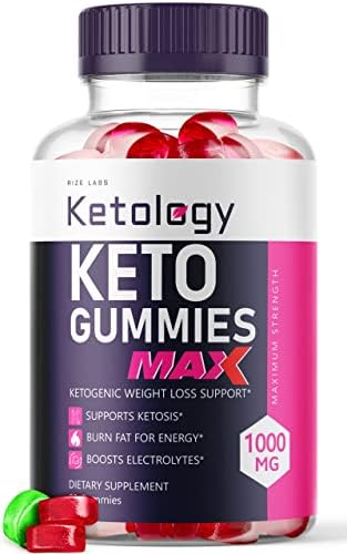 Ketology Keto ACV Gummies – Ketology Keto Gummies Apple Cider Vinegar weight loss Management Ketology Men Women Gomitas Supplement Keto Plus ACV 1000mg Per Serving Original Quality (60 Gummies)