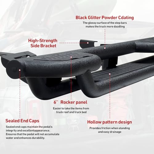 Estribos Laterales para Jeep Gladiator JT 2020-2025 miniatura 6