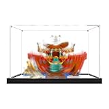 Vitrina de acrílico para Lego 75640 The Baratie Floating Restaurant Modelo – Caja de almacenamiento transparente y antipolvo (modelo no incluido) (espejo de 3 mm)
